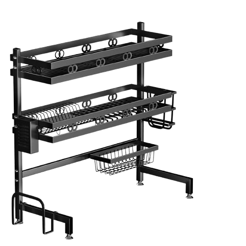 2-Layer Sink Dish Rack