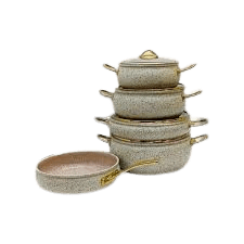 9PCS Granite Coating Cookware Set